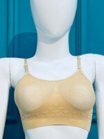 Seamless Breathable Mesh Sports Bra